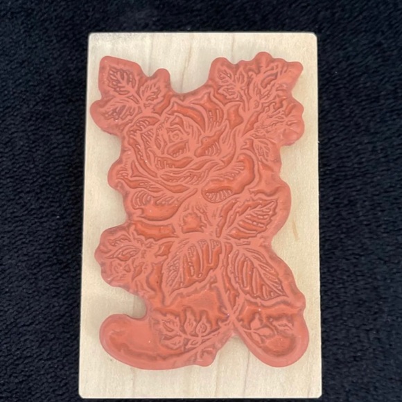 Rubber Stamp (Roses) - Picture 2 of 3